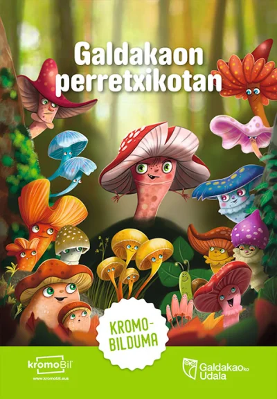 Lanzamiento del álbum de cromos "Galdakao Perretxikotan"